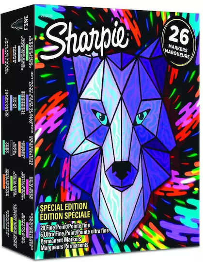 Sharpie Zeichenmarker Dünne Set 26Stück