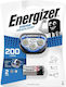 Energizer Φακός Κεφαλής LED IPX4 με Μέγιστη Φωτεινότητα 200lm Vision