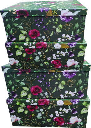 AGC Papier Aufbewahrungsbox mit Deckel 11x6x6cm 10Stück