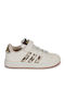 Grand Court 3.0 Kids Sneakers with Hoop & Loop Closure White