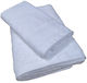 Line Set 6 Hotel Face Towels 100x50 cm White