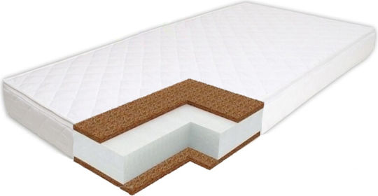 Smartic Ortopedic Saltea Pentru Patut cu Nucă de cocos & Latex 60cmx120cmx12cm Smartic Ortopedic Saltea Pentru Patut cu Nucă de cocos & Latex 60cmx120cmx12cm