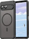Erbord Umschlag Rückseite Kunststoff / Silikon Schwarz (Xperia 10 VII)