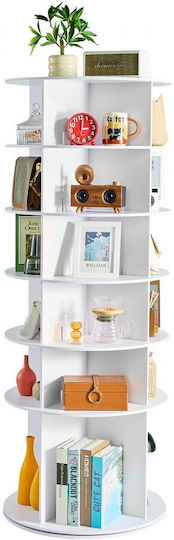 Plastic Shoe Organizer White 23.5x23.5x61.8cm