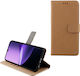 Volte-Tel Book Synthetic Leather / Silicone Gold (Redmi 15C)