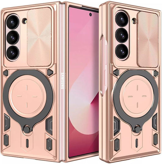 Techsuit Camguard Umschlag Rückseite Gold (Galaxy Z Fold6)