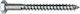 Goizper Coach Screw Galvanized DIN 571 with Length 8mm