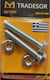 Tradesor M8 Diameter and 50mm Length Screw 12 Pieces