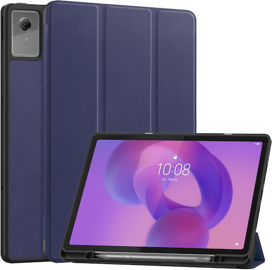 Flip Cover Ανθεκτική με Πληκτρολόγιο Μπλε (Lenovo Idea Tab Plus 12.1)