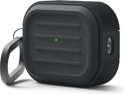 Elago Armor Hang Case Θήκη Σιλικόνης σε Μαύρο χρώμα για Apple AirPods Pro 3
