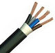 Кабел Nyy J1vv-u 4х6мм2 Черен 100м