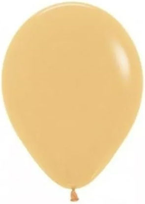 5 Inch Pastel Mocha Latex Balloons 100 Pieces