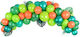 DIY Garland Balloons Tropical Jungle 60 Pieces