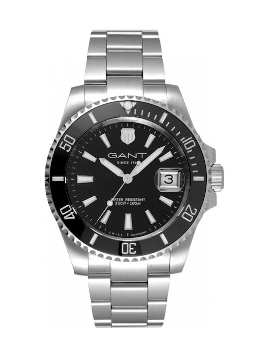 Gant Prestige Ρολόι Μπαταρίας με Μεταλλικό Μπρασελέ
