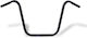 Τιμόνι Μοτοσυκλέτας Harley-davidson Μαύρο Apehanger Handlebar 14" Rise 1" Black