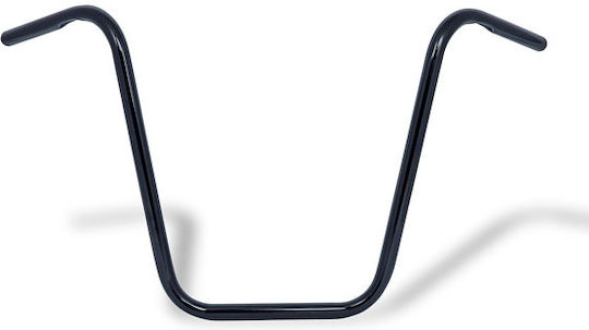 Τιμόνι Μοτοσυκλέτας Harley-davidson Μαύρο Apehanger Handlebar 18" Rise 1" Black