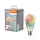 Ledvance Смарт крушка LED 4.8W за фасунга E27 и форма ST64 RGBW