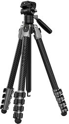 SmallRig 5477 AP255Pro Trepied Video din Fibră de Carbon