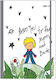 Next Σπιράλ Τετράδιο Ριγέ 160 Φύλλων 2 Θεμάτων Little Prince