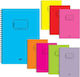 Next Σπιράλ Τετράδιο Ριγέ Β5 140 Φύλλων 4 Θεμάτων Colors (Διάφορα Χρώματα)