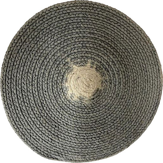 InTheBox Round Fabric Placemat Beige 38cm