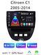 Car Audio System for Citroen C1 2005-2014 (Bluetooth/USB/WiFi/GPS/Apple-Carplay/Android-Auto) with Touch Screen 10"