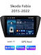 Car Audio System for Skoda Fabia 2015-2022 (Bluetooth/USB/WiFi/GPS/Apple-Carplay/Android-Auto) with Touch Screen 9"
