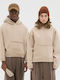 Sweatshirt with Hood Sand