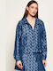 Women's Lifestyle Jacket for Winter Blue/sky blue