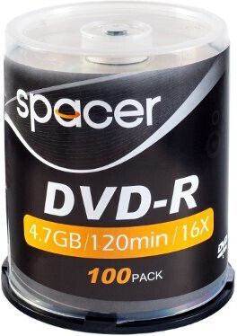 Spacer 16x 4.7GB Cake Box 100τμχ