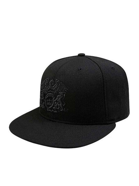 Καπέλο Queen Crest Snapback Cap Black Qusbcap01