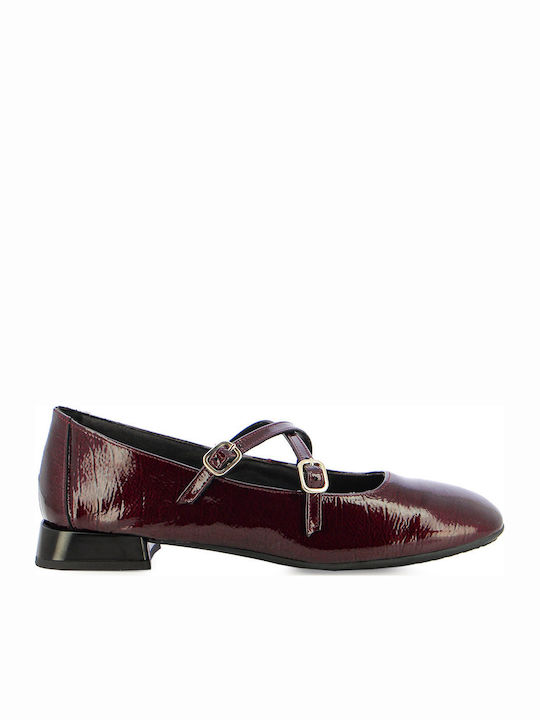 Desiree Shoes Fabric Ballerinas Burgundy