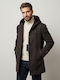Men's Half Coat Coffee