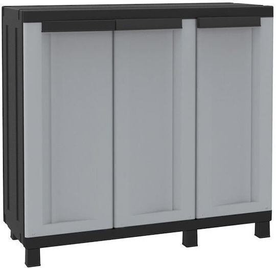 Dreiflügeliger Schrank Twist Kunststoff 102x39x91.5cm