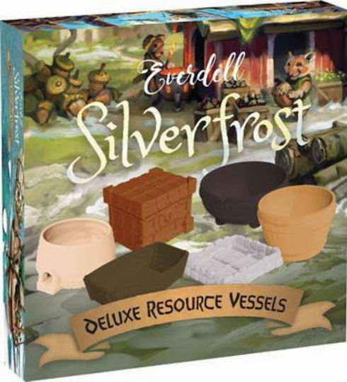 Extensie de Joc Everdell Silverfrost Deluxe Resource Vessels pentru 1-4 Jucători 10+ Ani (EN) Starling Games