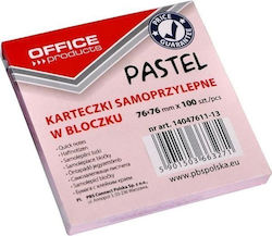 Αυτοκόλλητες Σημειώσεις Office Pastel Ροζ 76x76mm 100τμχ 14047611-13 Αυτοκόλλητες Σημειώσεις Office Pastel Ροζ 76x76mm 100τμχ 14047611-13