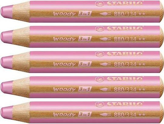 Stabilo Woody Комплект цветни моливи 5бр Пакет от 1 опаковки