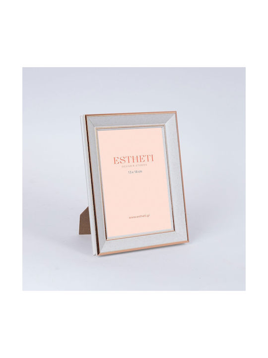 Plastic Photo Frame With White Frame