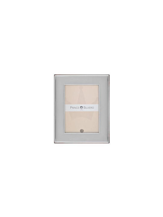 Prince Silvero Κορνίζα Ασημένια με Ασημί Πλαίσιο