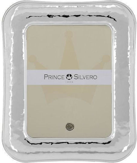 Prince Silvero Κορνίζα Ασημένια με Ασημί Πλαίσιο