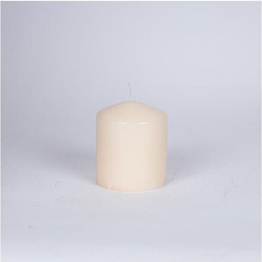 Aromatic Ecru Pillar Candle