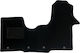 Car Mats Carpet Medium Quality Black Compatible Renault Trafic Commercial Model 2014-Present 1 Piece