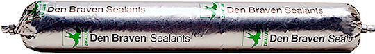 Bostik Den Braven Sealant Silicone Polyurethane Gray 600ml