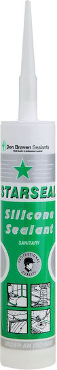 Bostik Den Braven Mastic Mold Resistant White 260ml