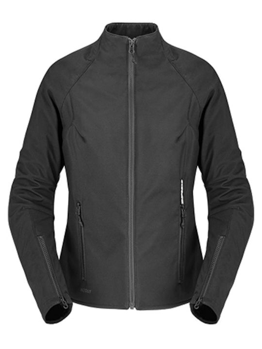 Spidi The Standard Jacket H2OUT Χειμερινό Γυναικείο Μπουφάν Μηχανής Softshell Αδιάβροχο Black 026