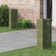 vidaXL Set of 2 Solar Lights Street Warm White ...