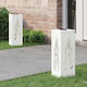 vidaXL Set of 2 Solar Lights Street Warm White ...