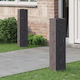 vidaXL Set of 2 Solar Lights Street Warm White ...
