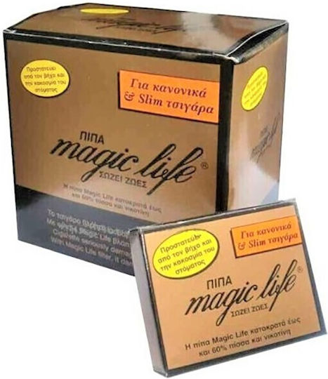 Magic Life Πίπες Τσιγάρων Slim & Regular 22 x 12τμχ
