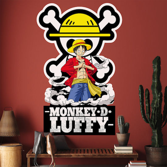 Decoworld Kinder Wandsticker Monkey D Luffy Straw Hats One Piece Stick2433 130cm